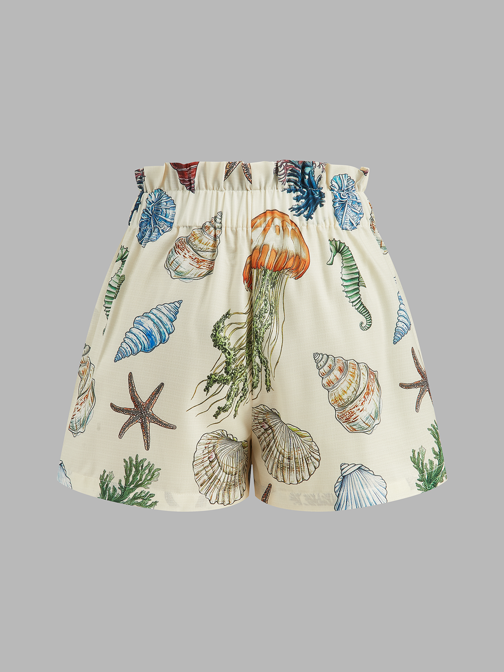 Wildflower Sleeveless Floral Print Shorts Set