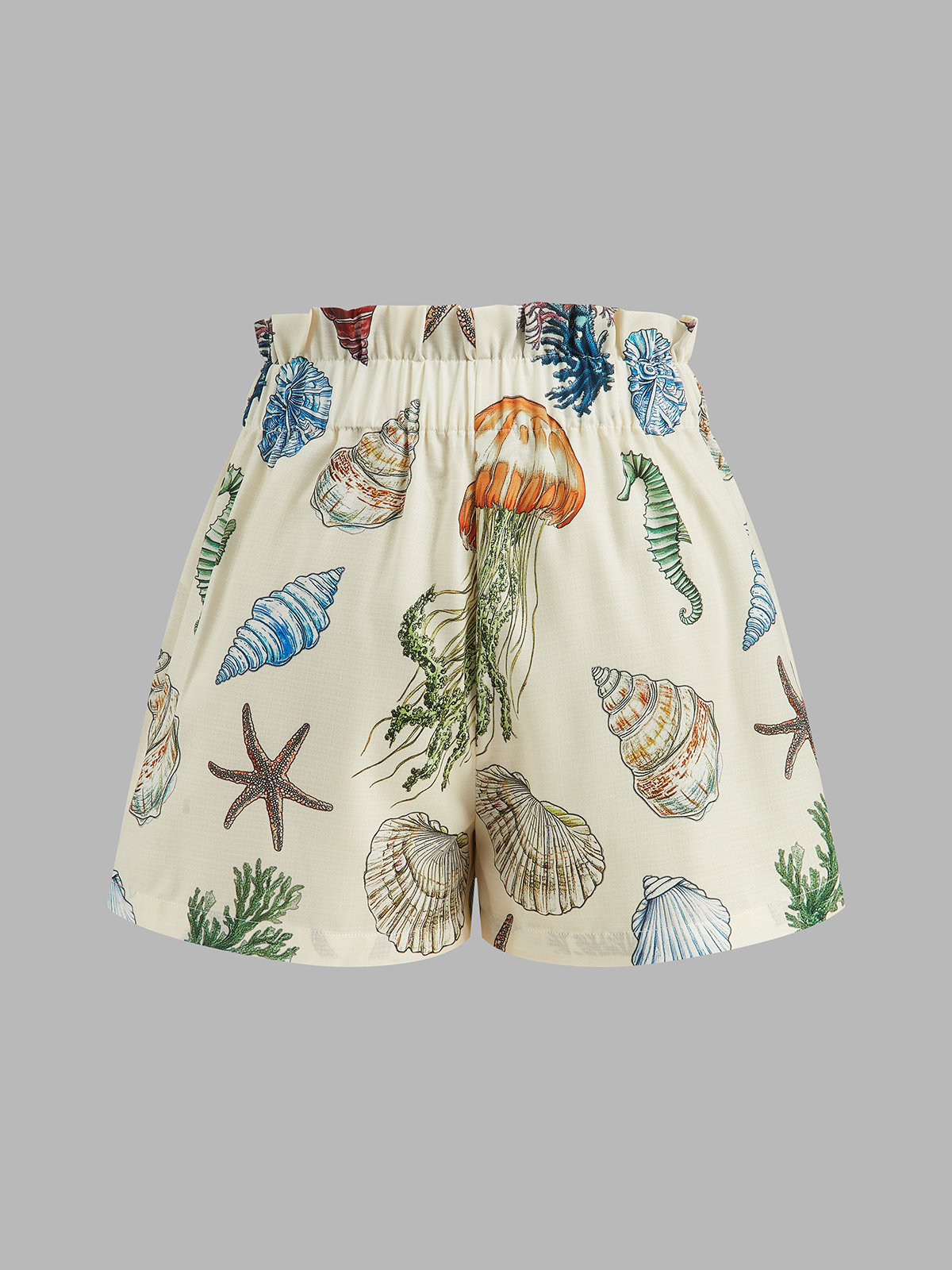 Wildflower Sleeveless Floral Print Shorts Set