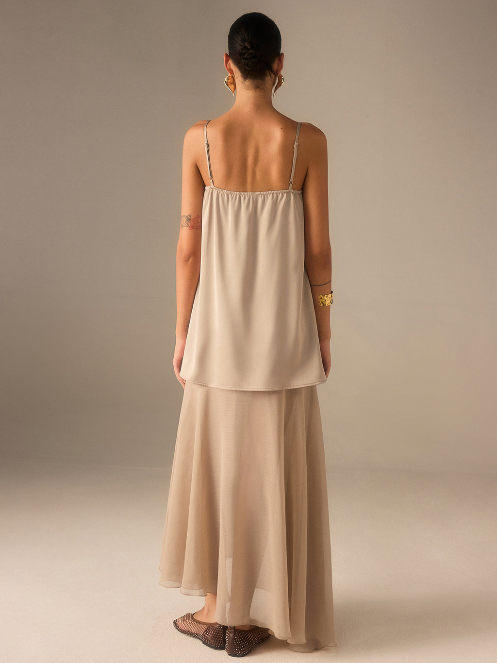Maria 2-in-1 Cami Maxi Dress