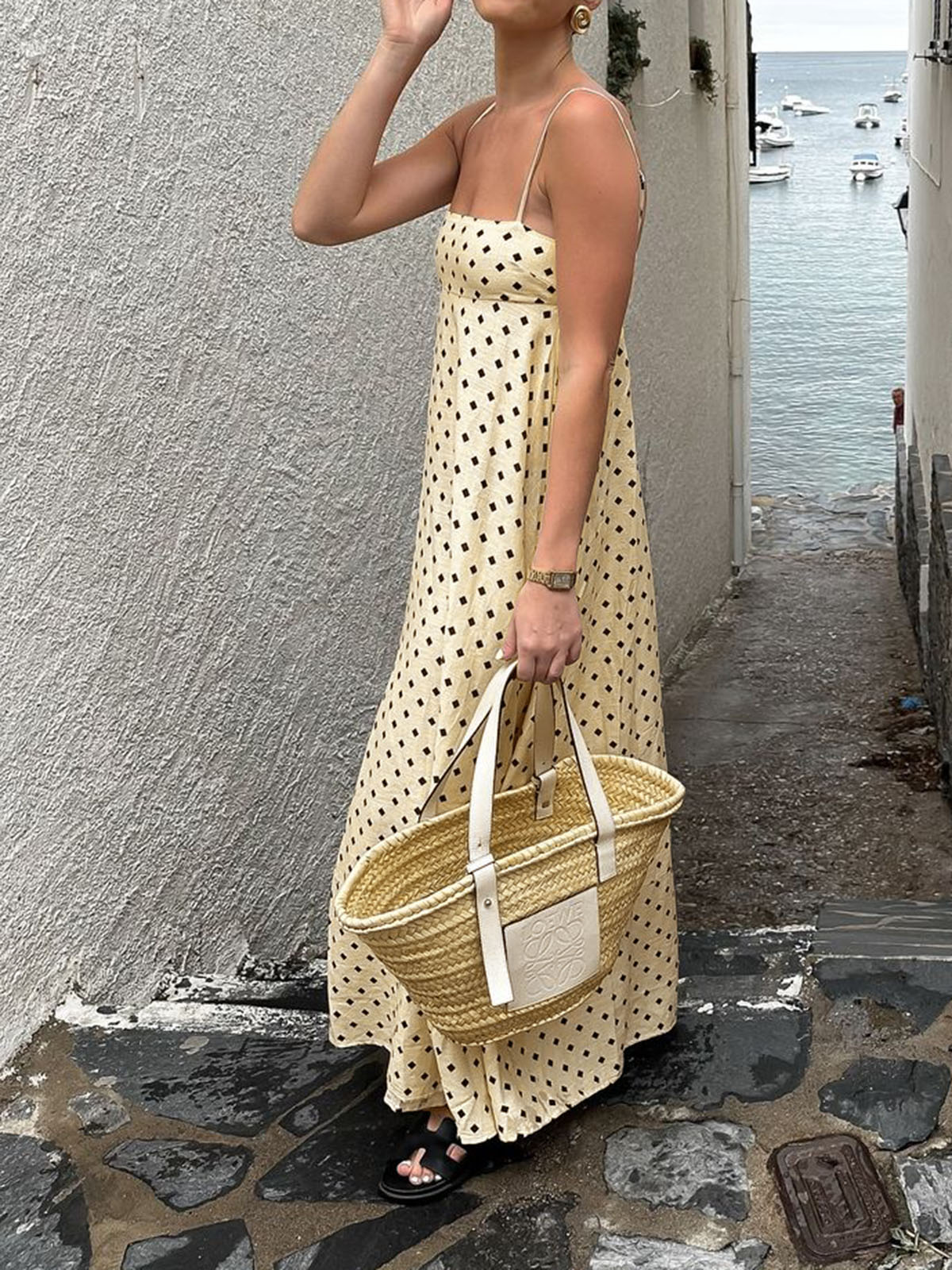 Reverie Spaghetti Strap Long Dress