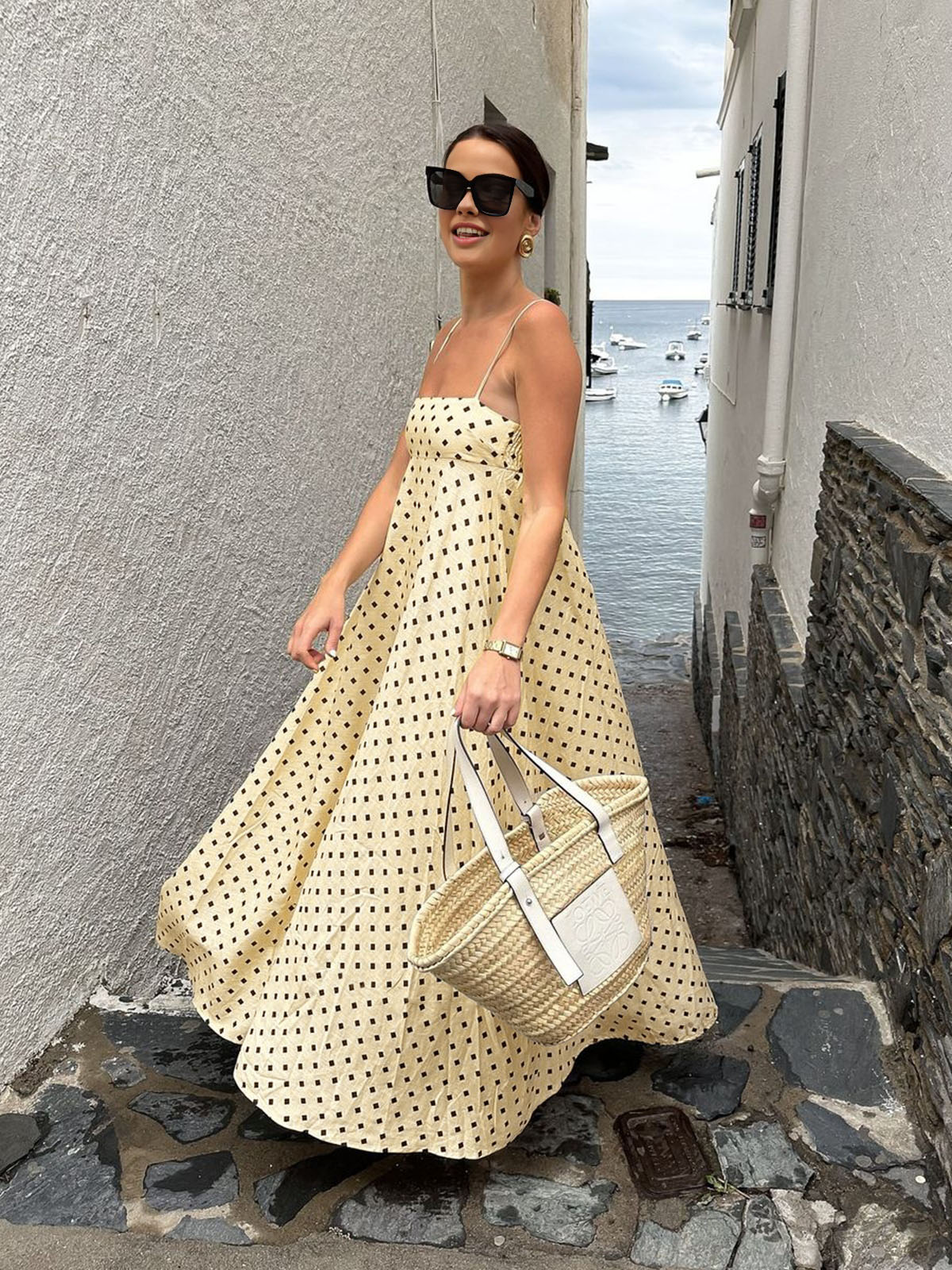 Reverie Spaghetti Strap Long Dress