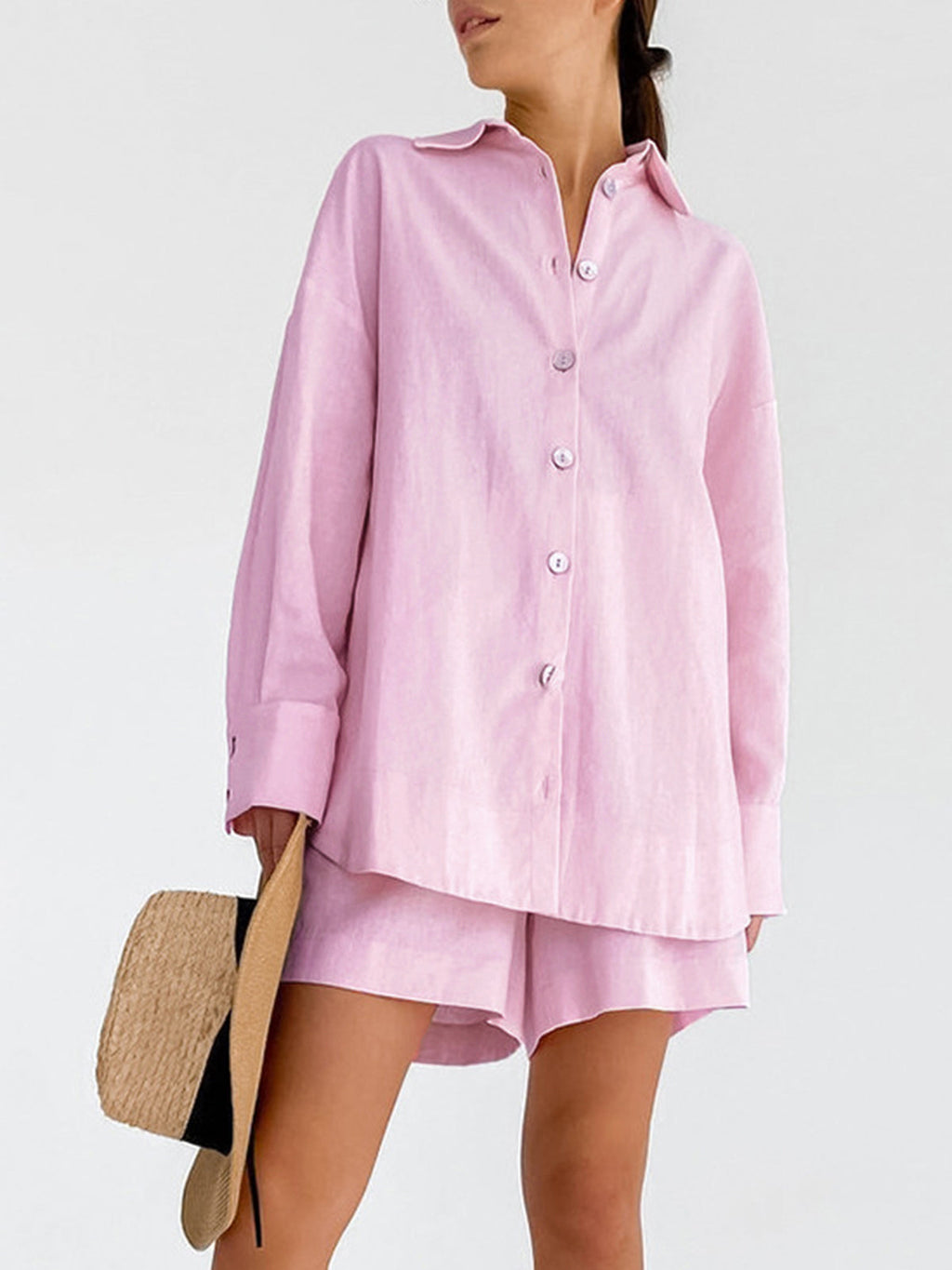 Cotton Beach Star Two Piece Shorts Set