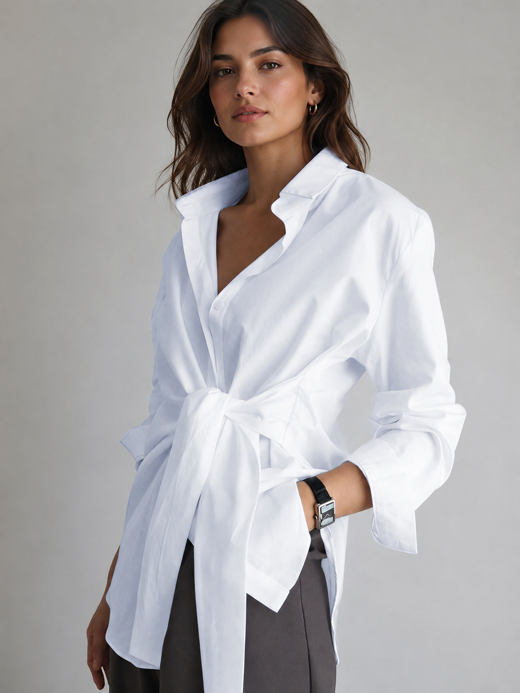 Mayla Button Down Long Shirt