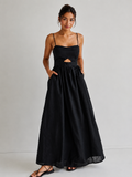 Stockholm Sleeveless Elegant Long Dress