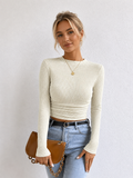 Kelly Stylish Waffle Sweater