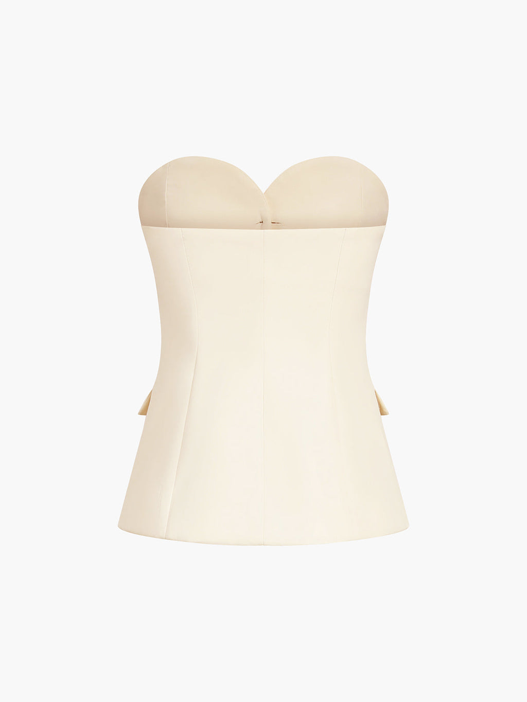 Sweet Spot Button-Up Tube Top