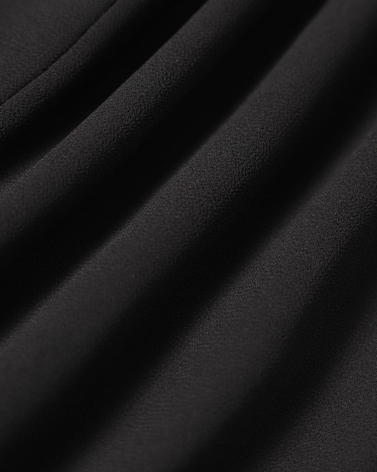Noir Stand Collar Sheer Slit Mini Dress