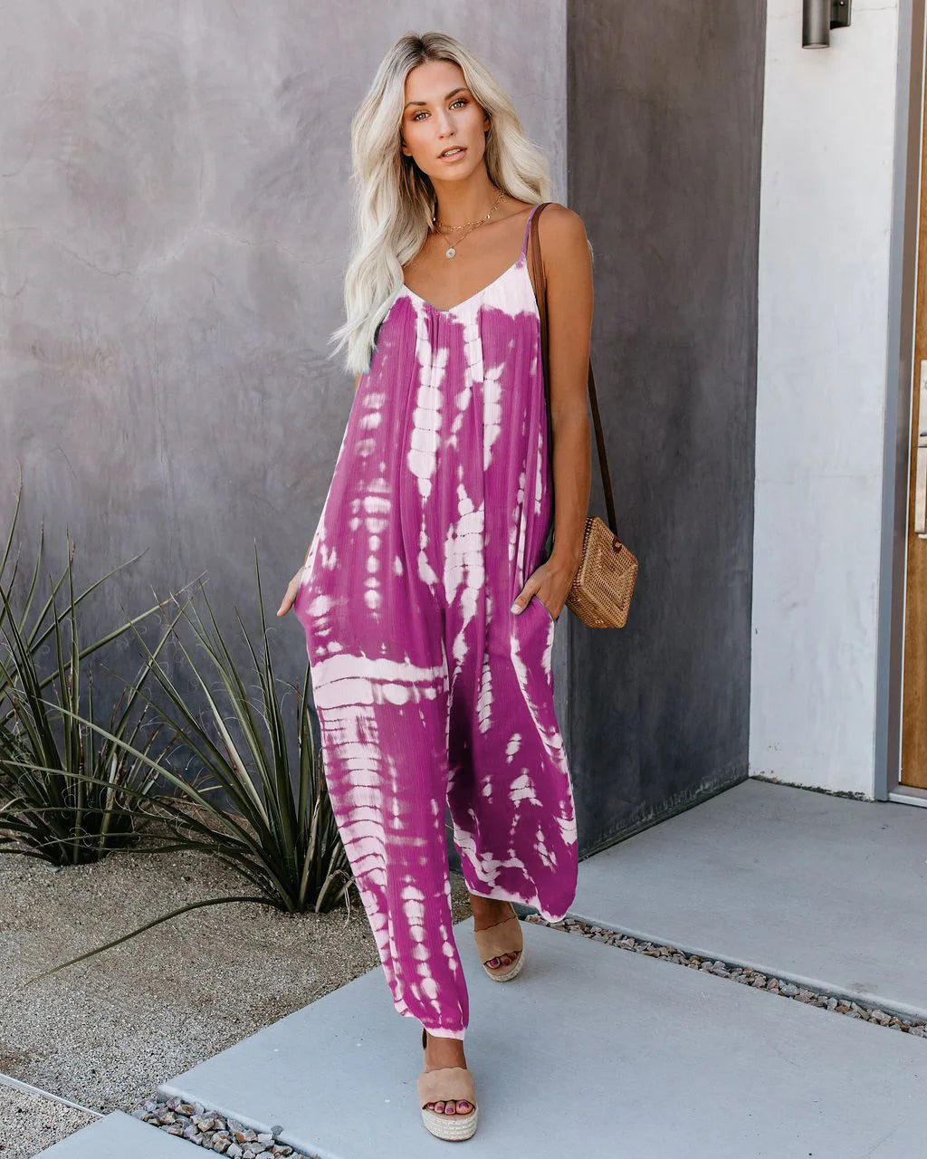 Bali Wide Leg Boho Airy Jumpsuit