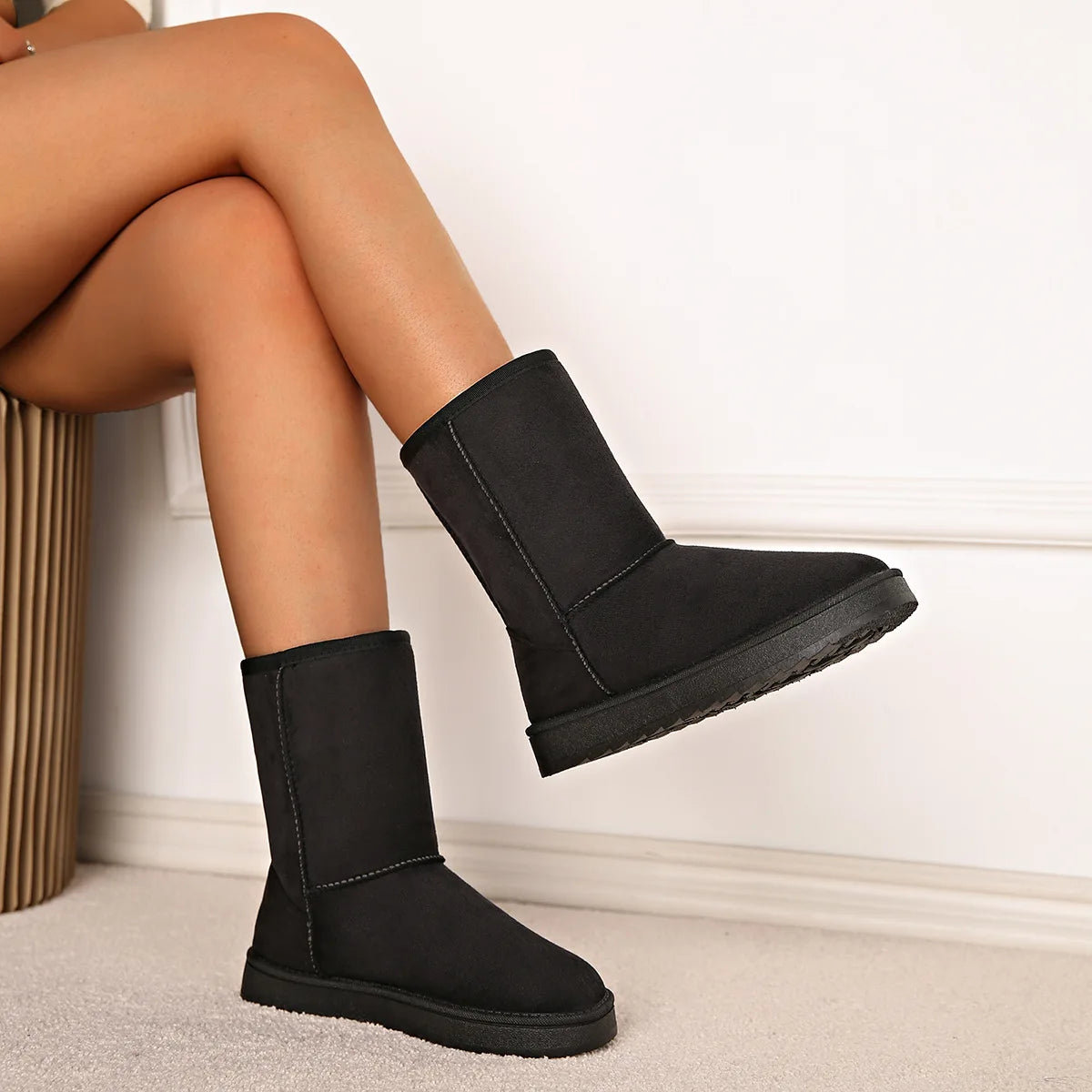 Melbourne Mid Calf Waterproof Snow Boots