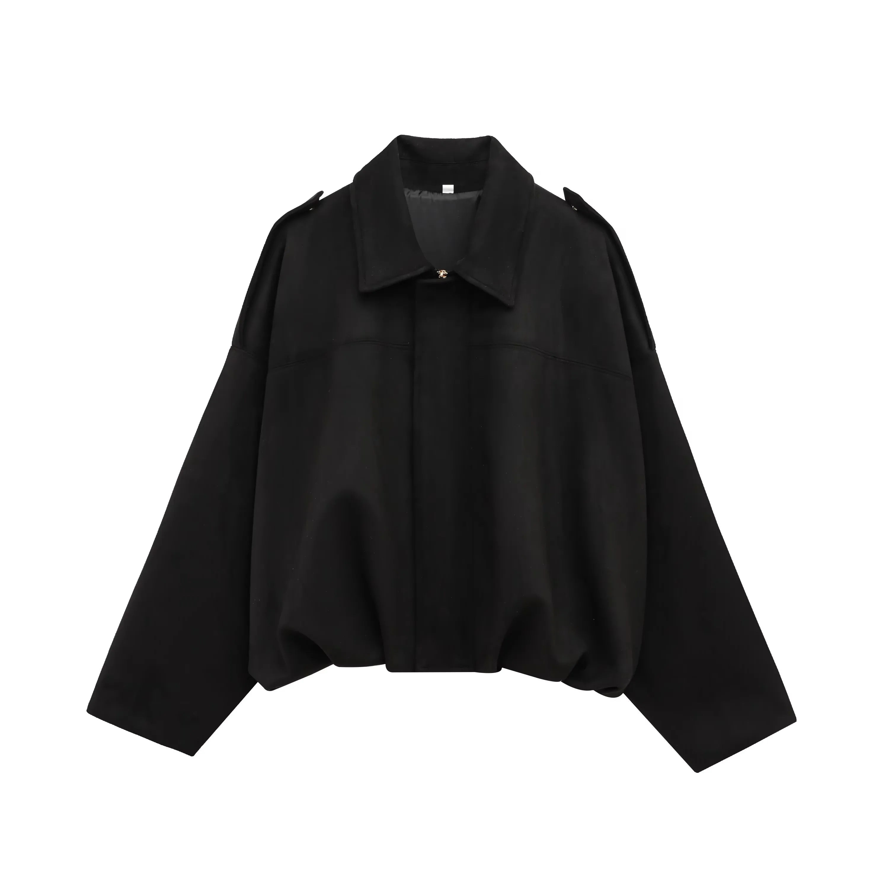 Inaya Chic Loose Suede Jacket