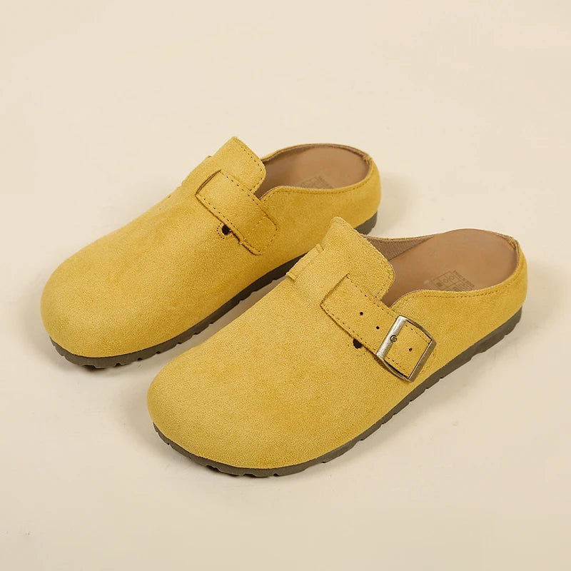 Riverstone Buckle Mule Loafers