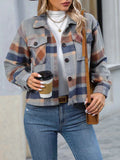 Estate Classic Plaid Shirt Jacket