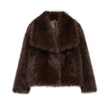 Monte Carlo Faux Fur Plush Coat