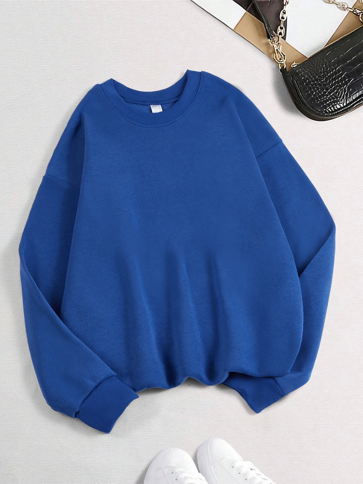 Upper West Casual Crewneck Pullover Sweatshirt
