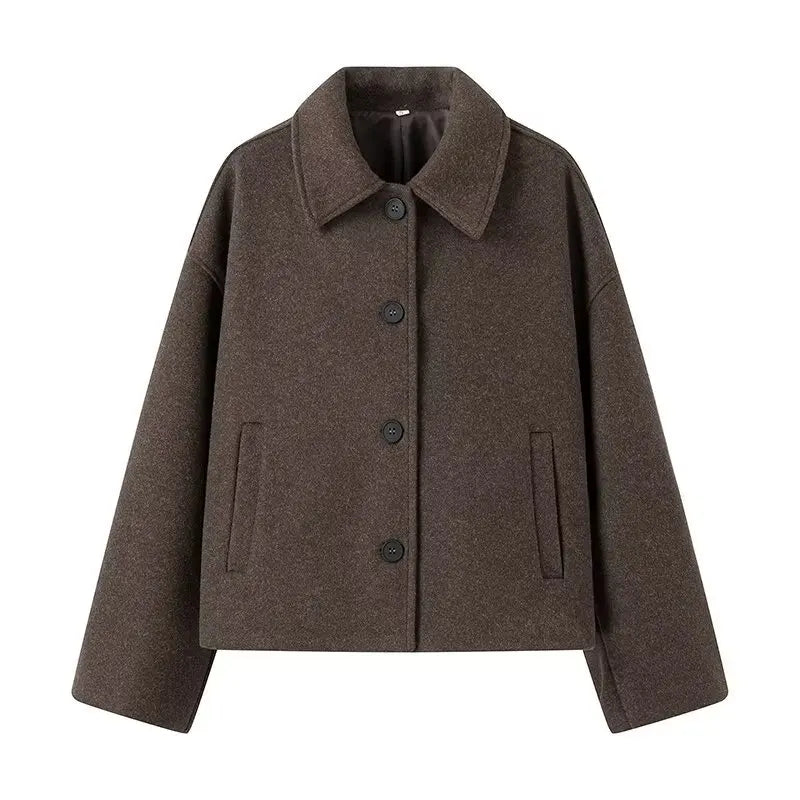 Mira Studio Boxy Wool Coat