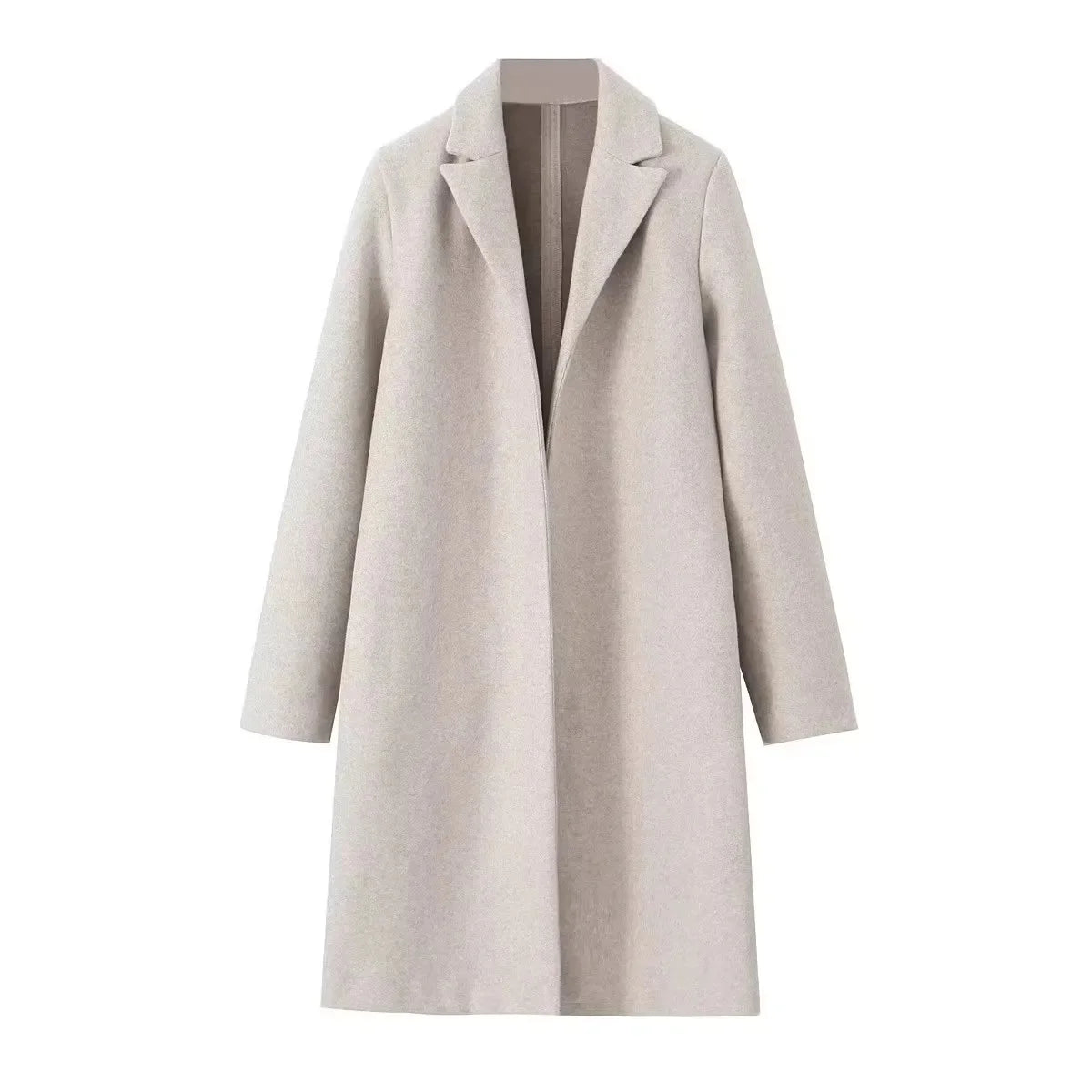 New Era Stylish Long Woolen Coat
