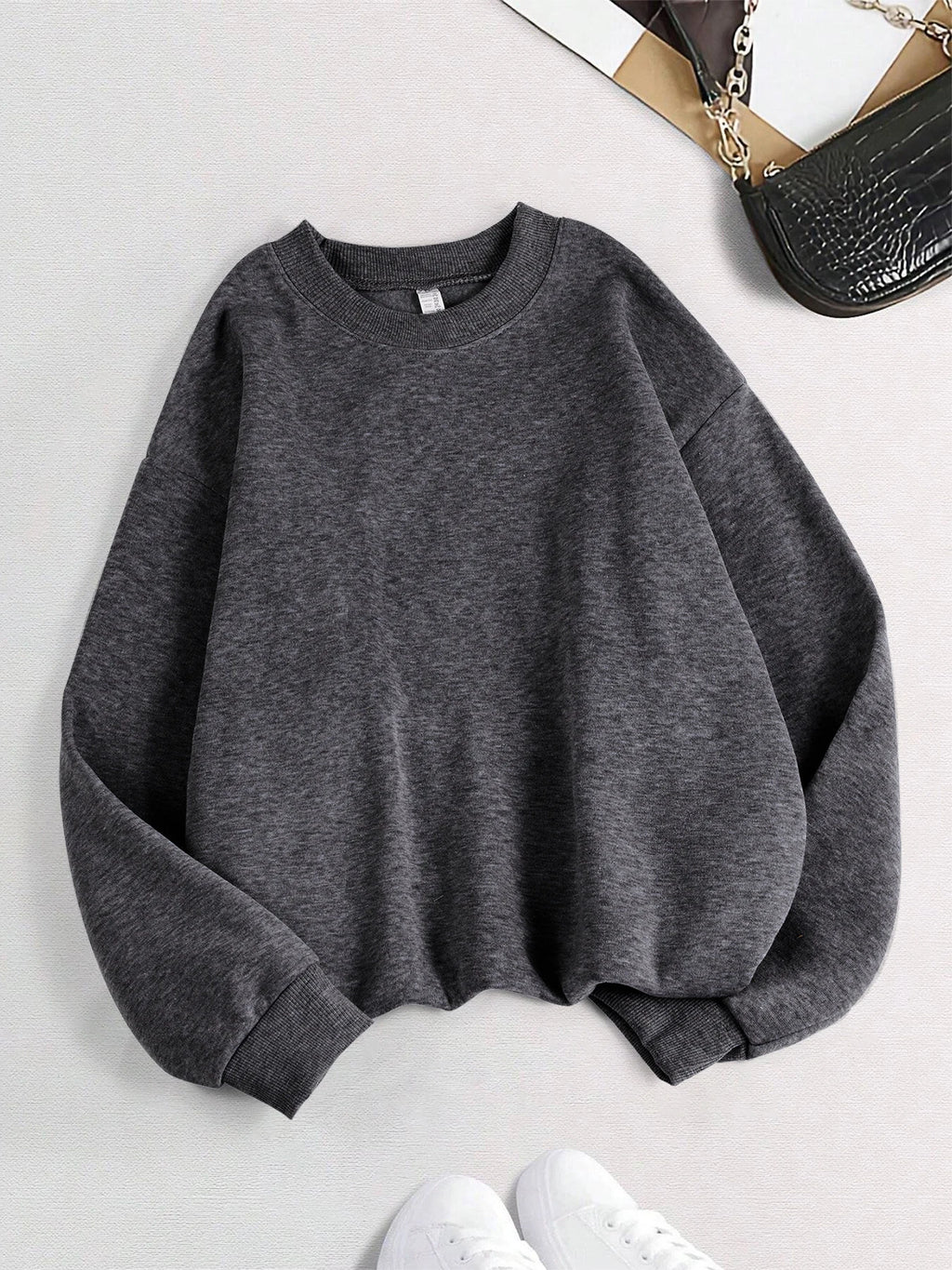 Upper West Casual Crewneck Pullover Sweatshirt