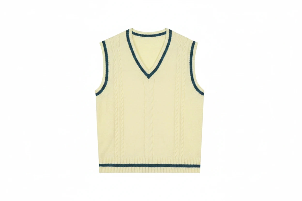 Marina Wool-Blend Sweater Vest
