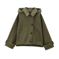 Maren Boxy Hooded Utility Jacket