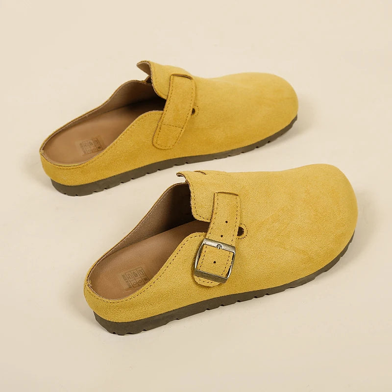 Riverstone Buckle Mule Loafers