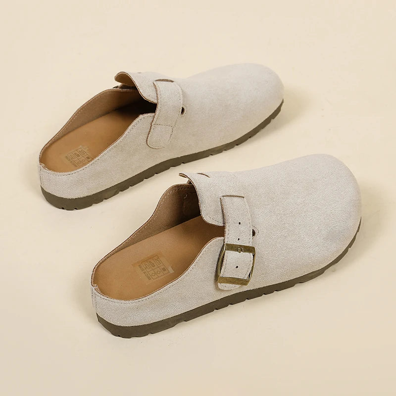 Riverstone Buckle Mule Loafers