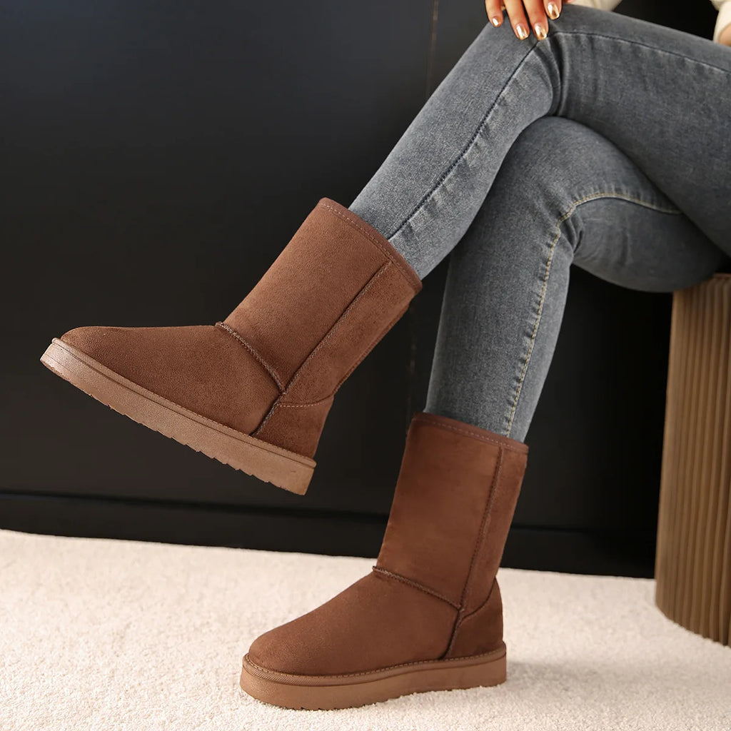 Melbourne Mid Calf Waterproof Snow Boots
