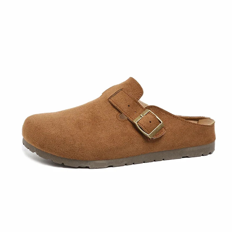 Riverstone Buckle Mule Loafers