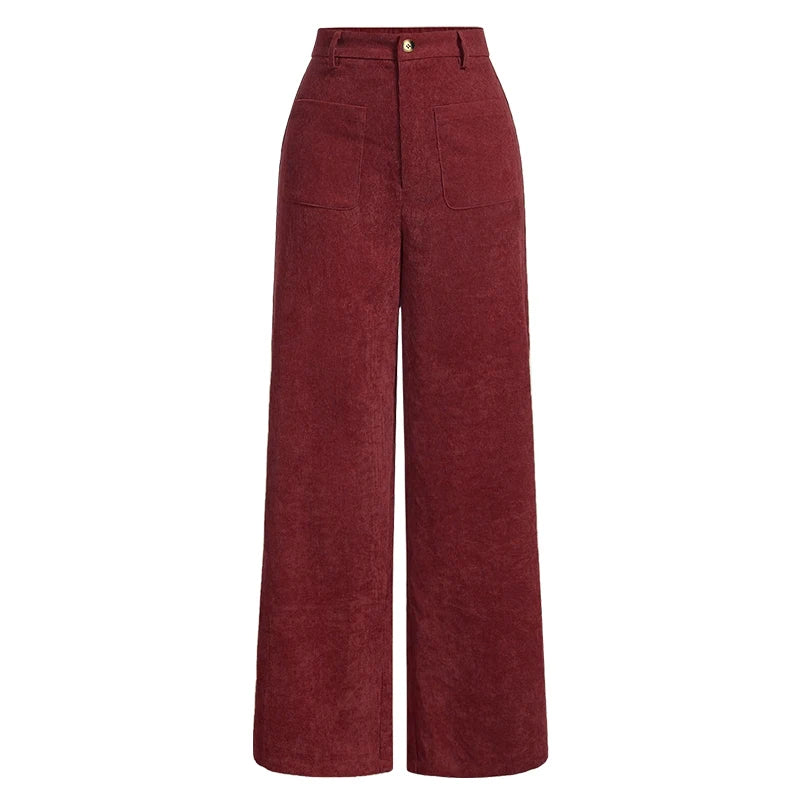 Mera Chic Wide Leg Trouser Pants