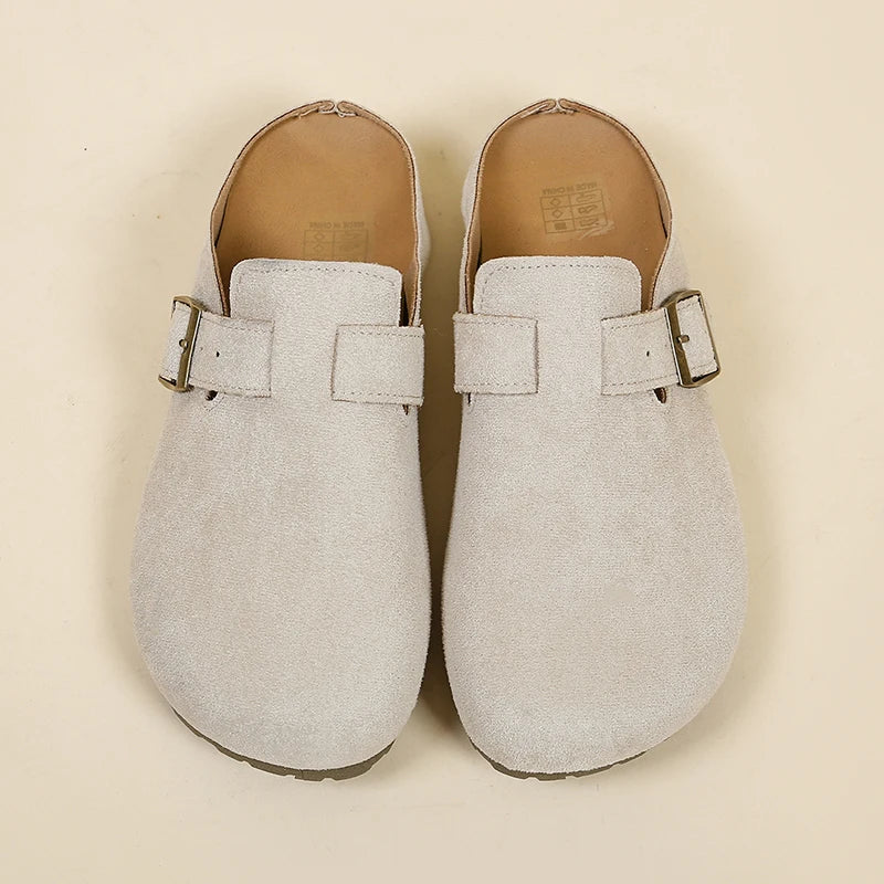 Riverstone Buckle Mule Loafers