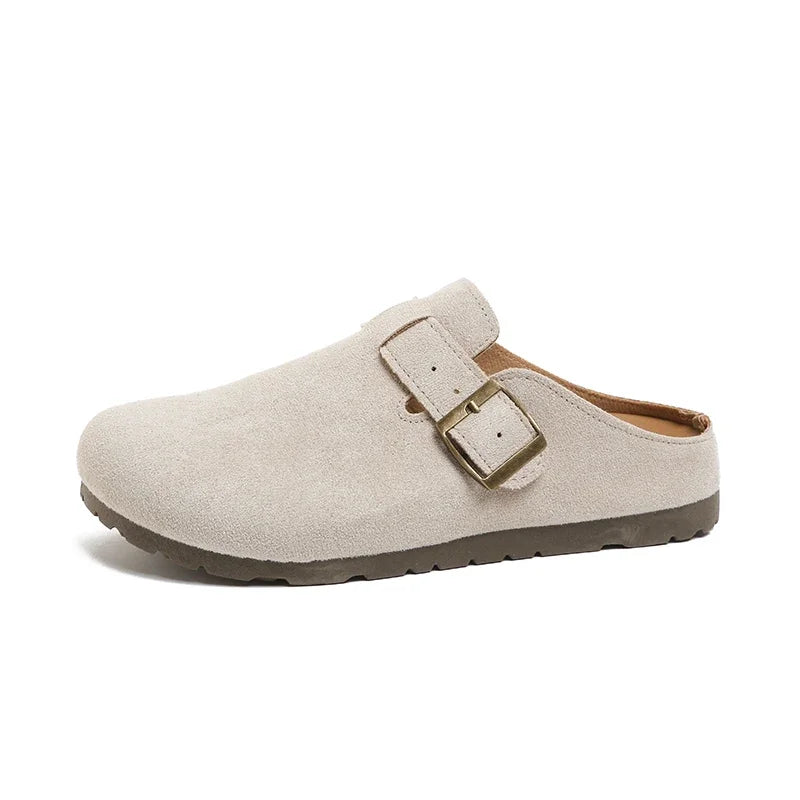 Riverstone Buckle Mule Loafers