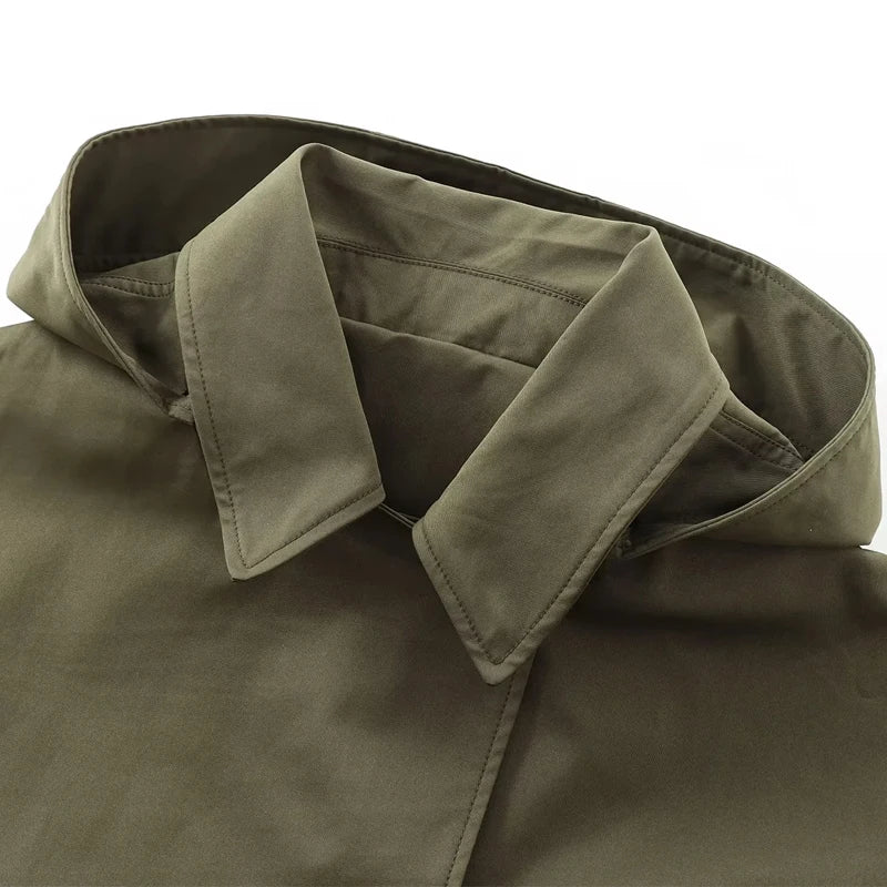 Maren Boxy Hooded Utility Jacket