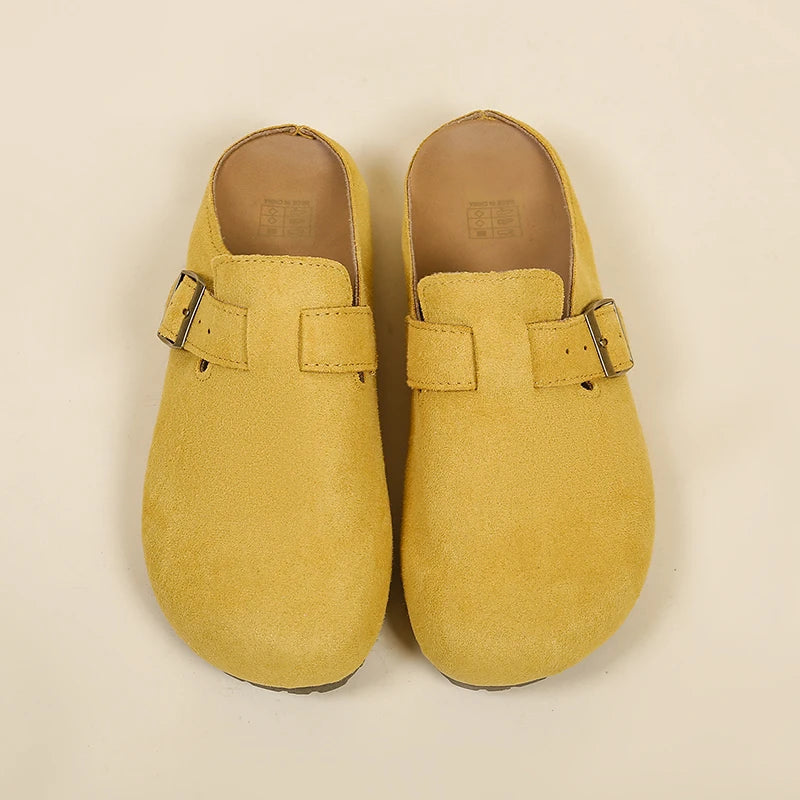 Riverstone Buckle Mule Loafers
