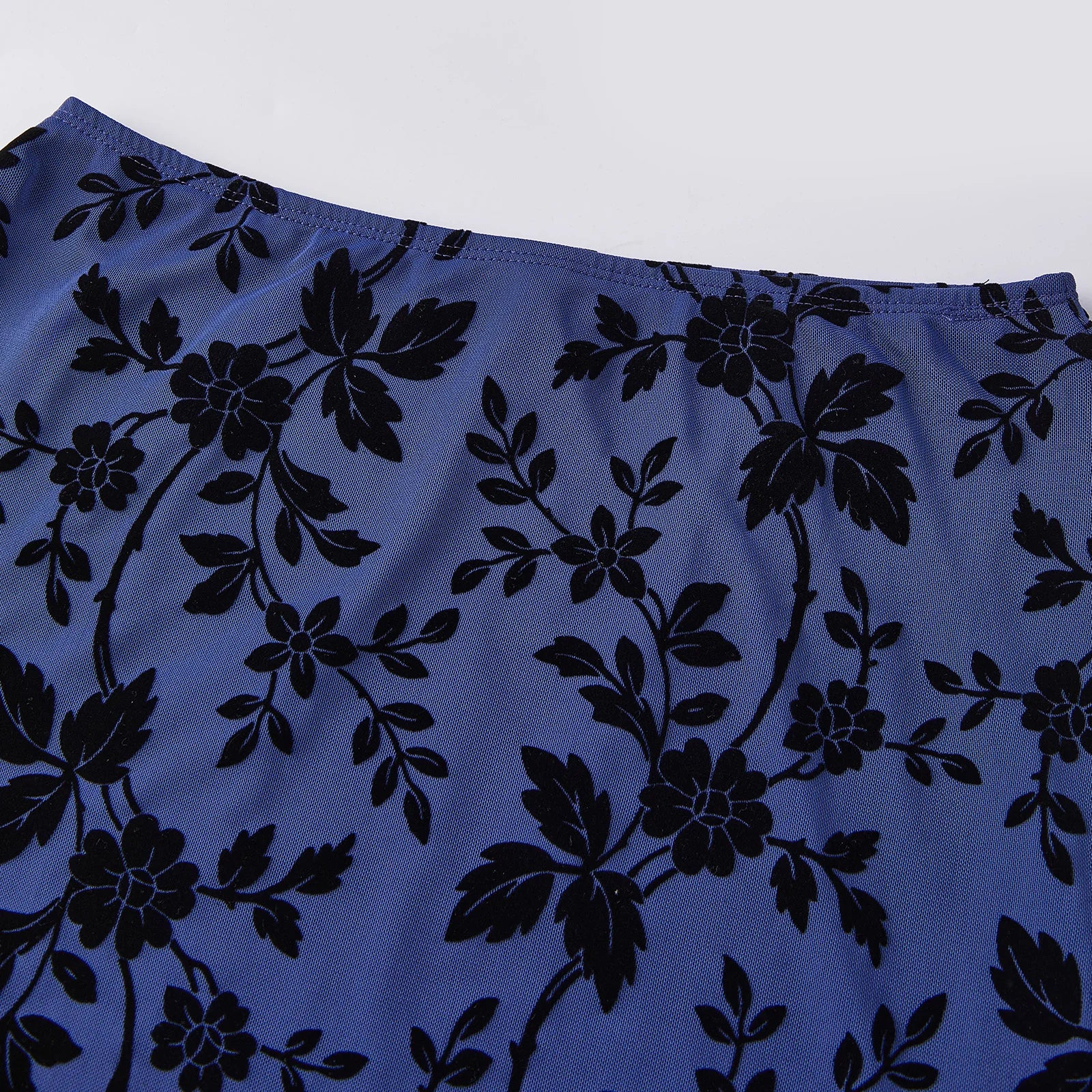 Tracy Floral High Waist Midi Skirt