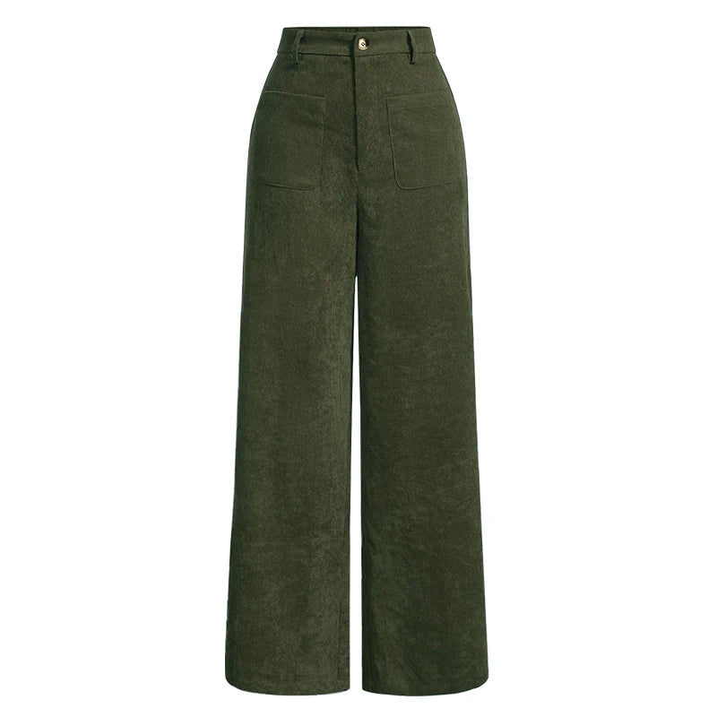 Mera Chic Wide Leg Trouser Pants