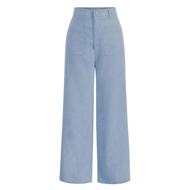 Mera Chic Wide Leg Trouser Pants