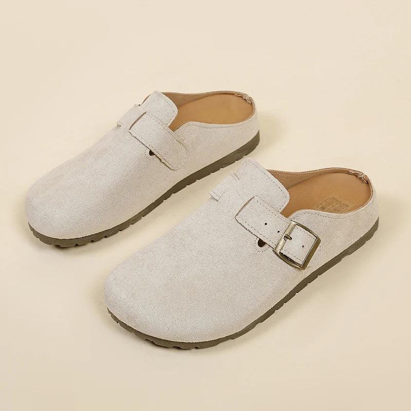Riverstone Buckle Mule Loafers