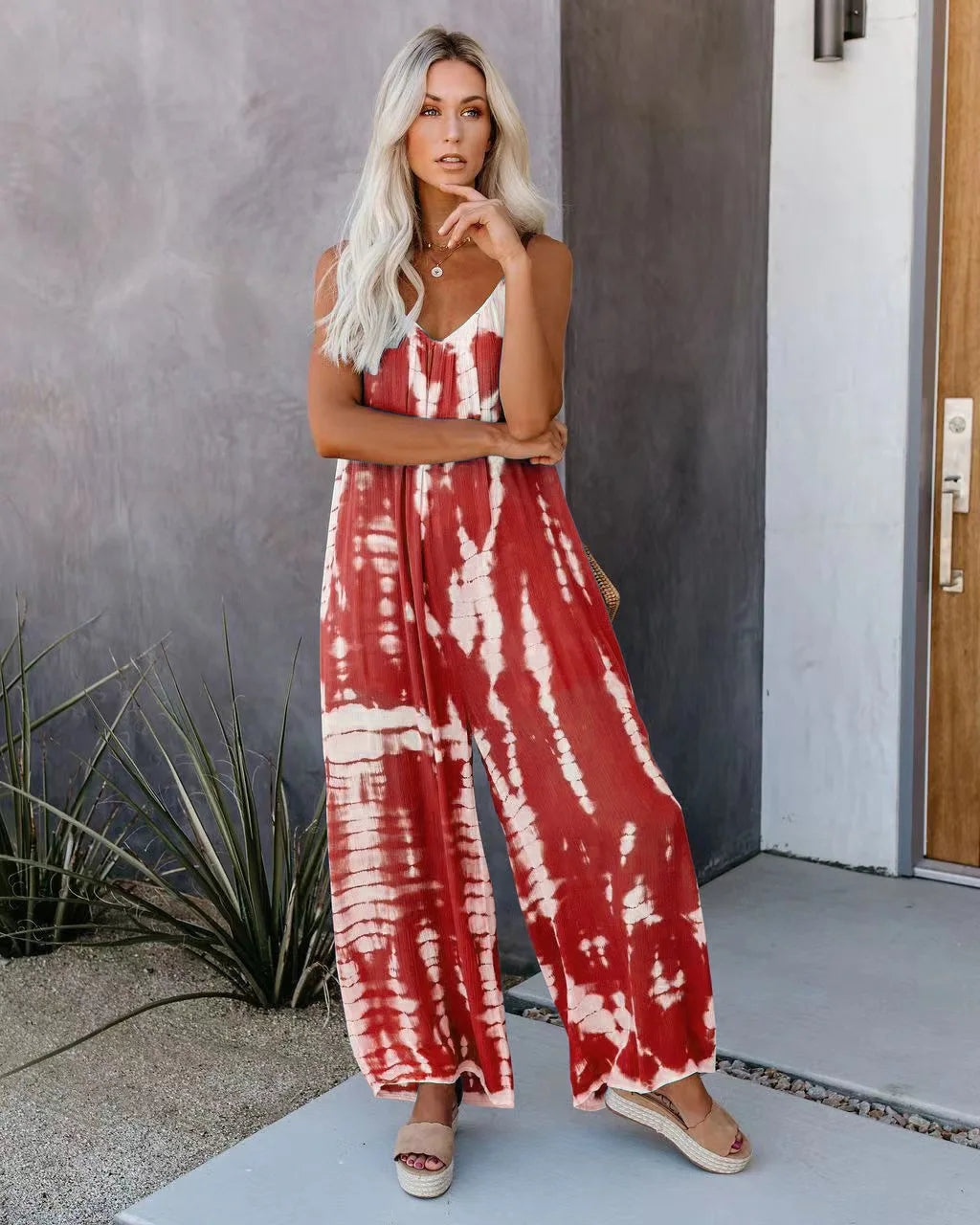 Bali Wide Leg Boho Airy Jumpsuit