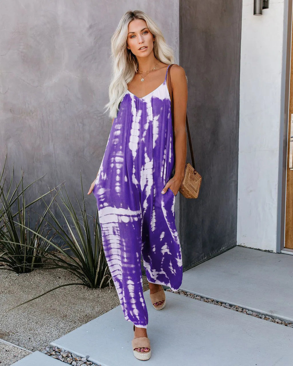 Bali Wide Leg Boho Airy Jumpsuit