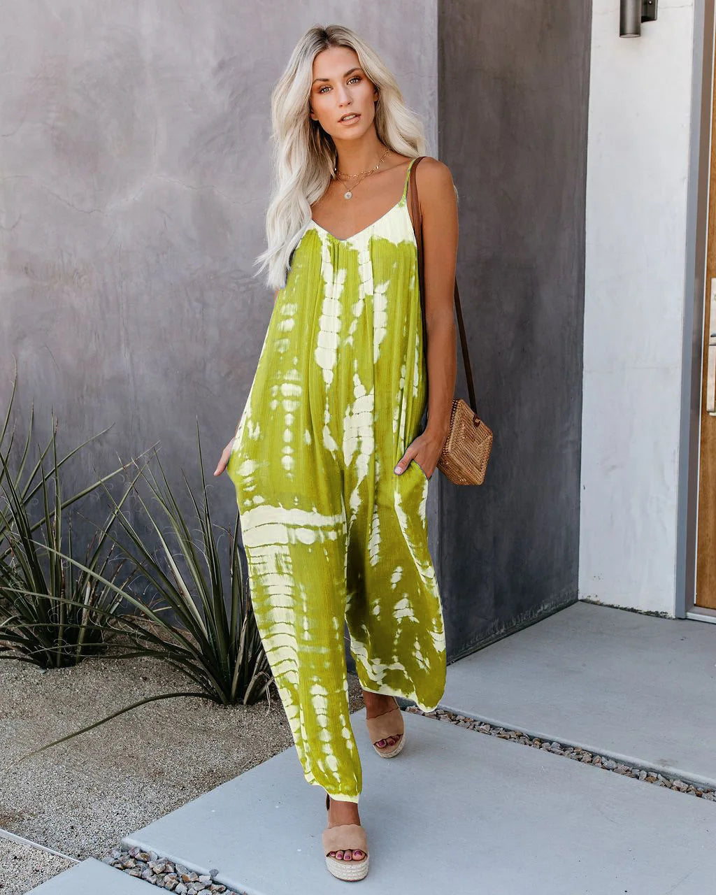 Bali Wide Leg Boho Airy Jumpsuit