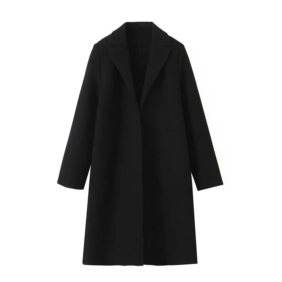 New Era Stylish Long Woolen Coat