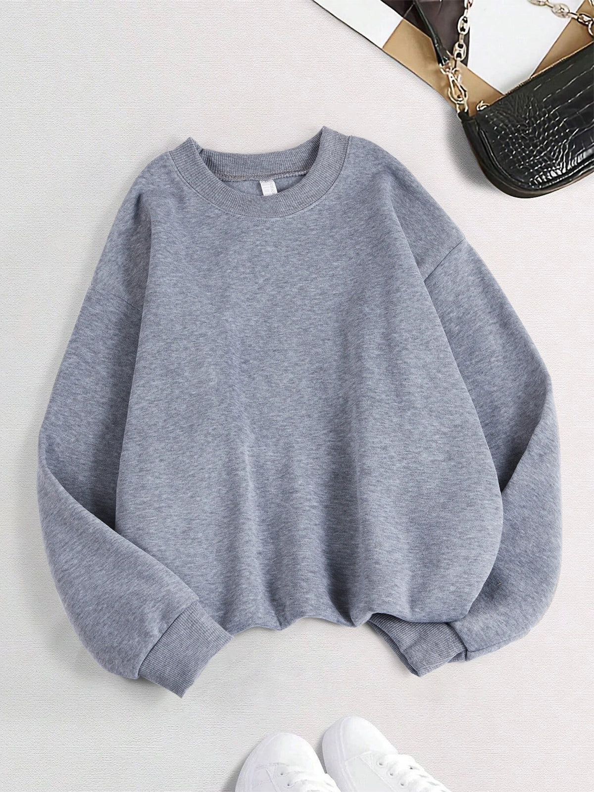 Upper West Casual Crewneck Pullover Sweatshirt