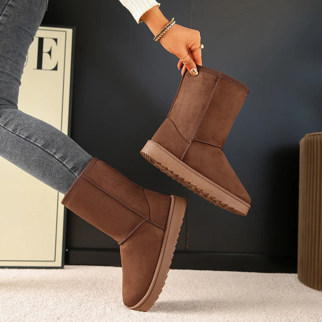 Melbourne Mid Calf Waterproof Snow Boots
