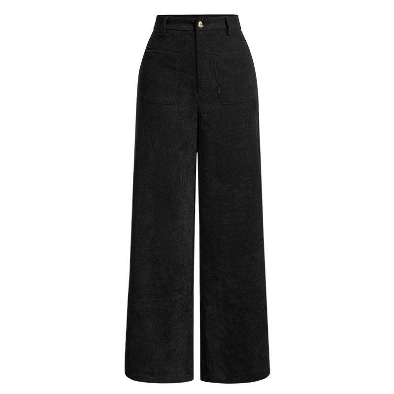 Mera Chic Wide Leg Trouser Pants