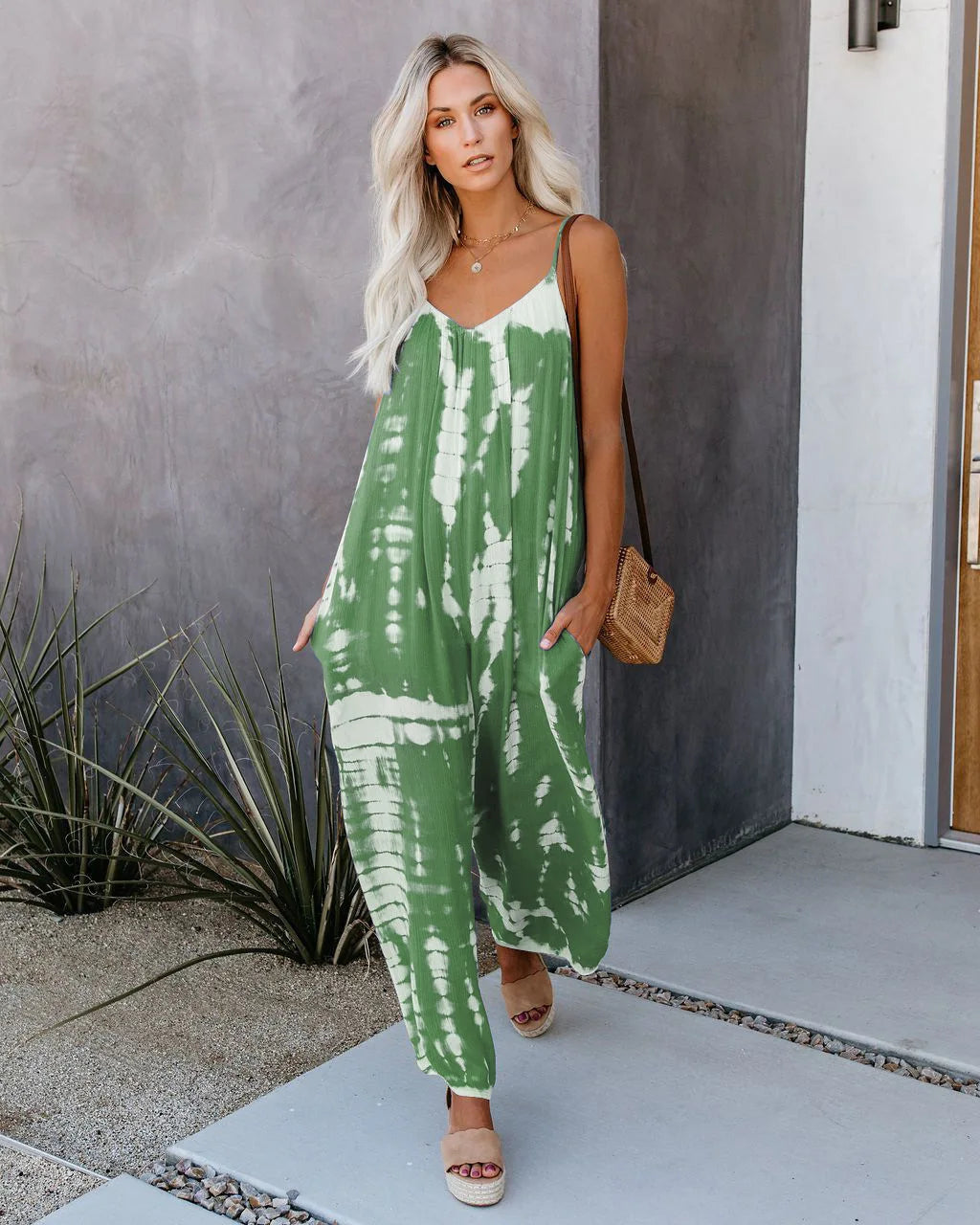 Bali Wide Leg Boho Airy Jumpsuit