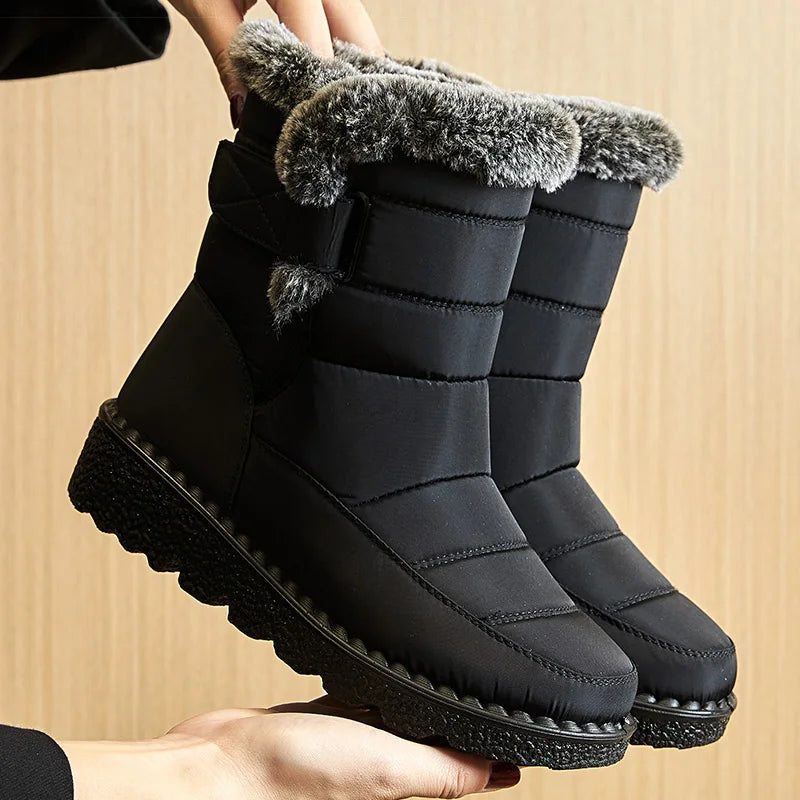 Aspen Fur Lined Waterproof Winter Boots