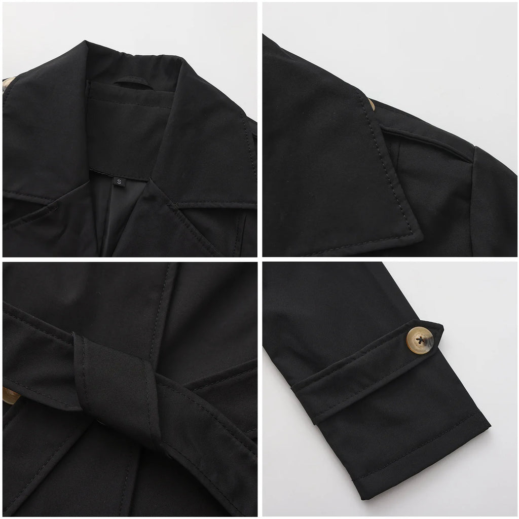 Marbelle Double Breasted Trench Coat