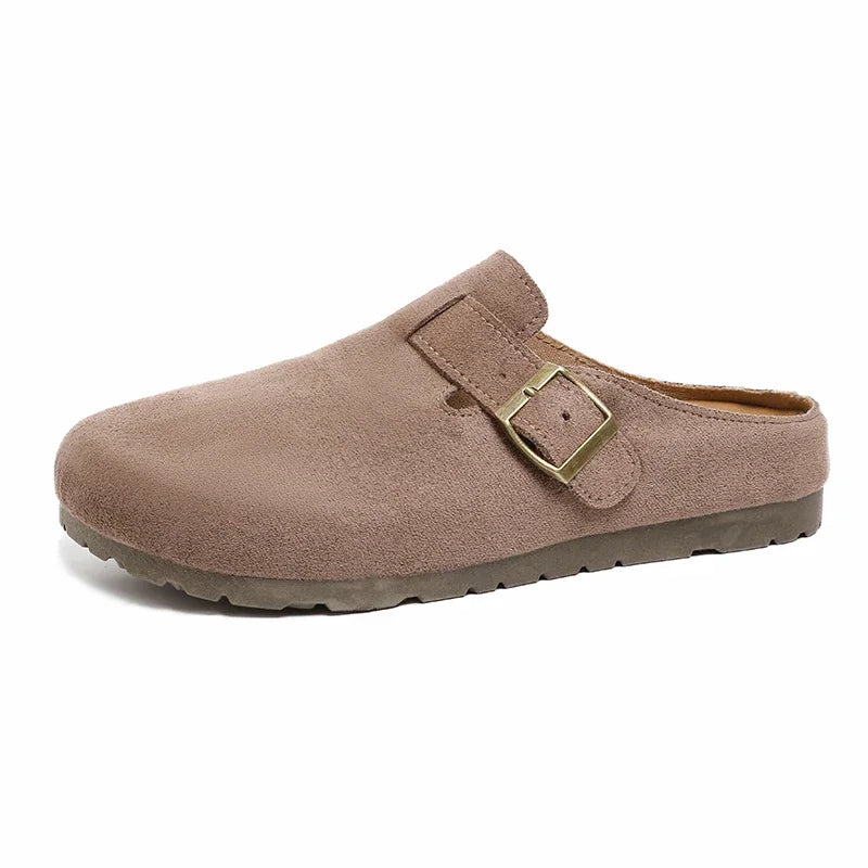 Riverstone Buckle Mule Loafers
