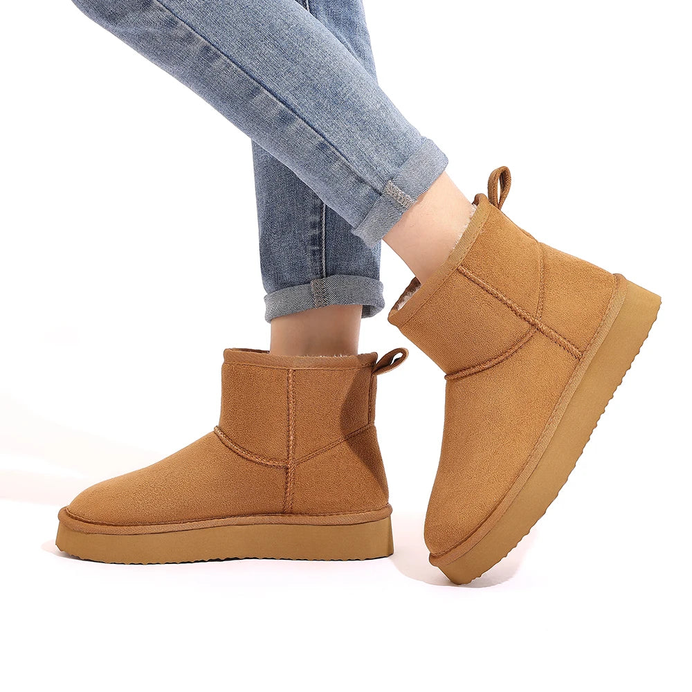 Rowan Memory Foam Low Rise Winter Shoes