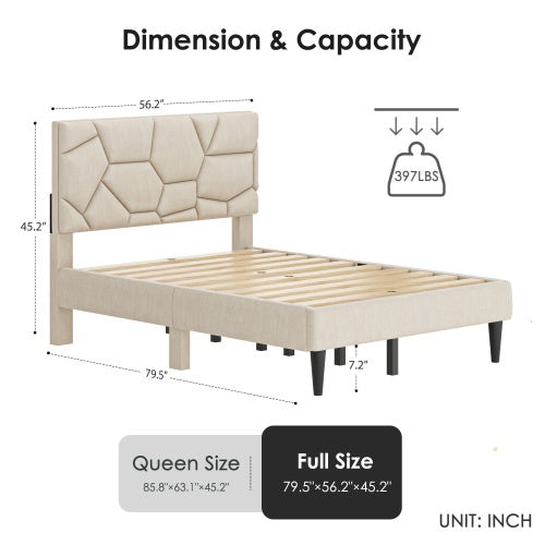 Eros Queen Size Bed Frame