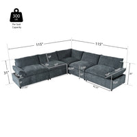 Amalfi Sectional Sofa